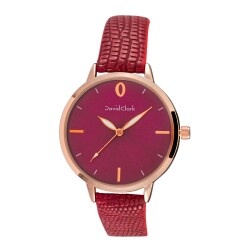 David Clark DC50141M-04 Kadın Kol Saati Kırmızı - 1