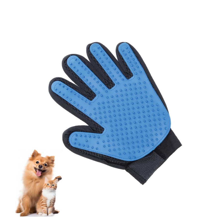 Happy Toozey HT05 Kedi Köpek Tüy Toplama Eldiveni Mavi - 1