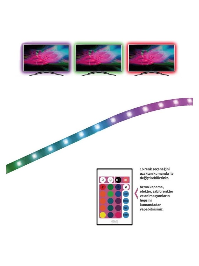 House Pratik HP46 TV Arkası Led Aydınlatma - 2