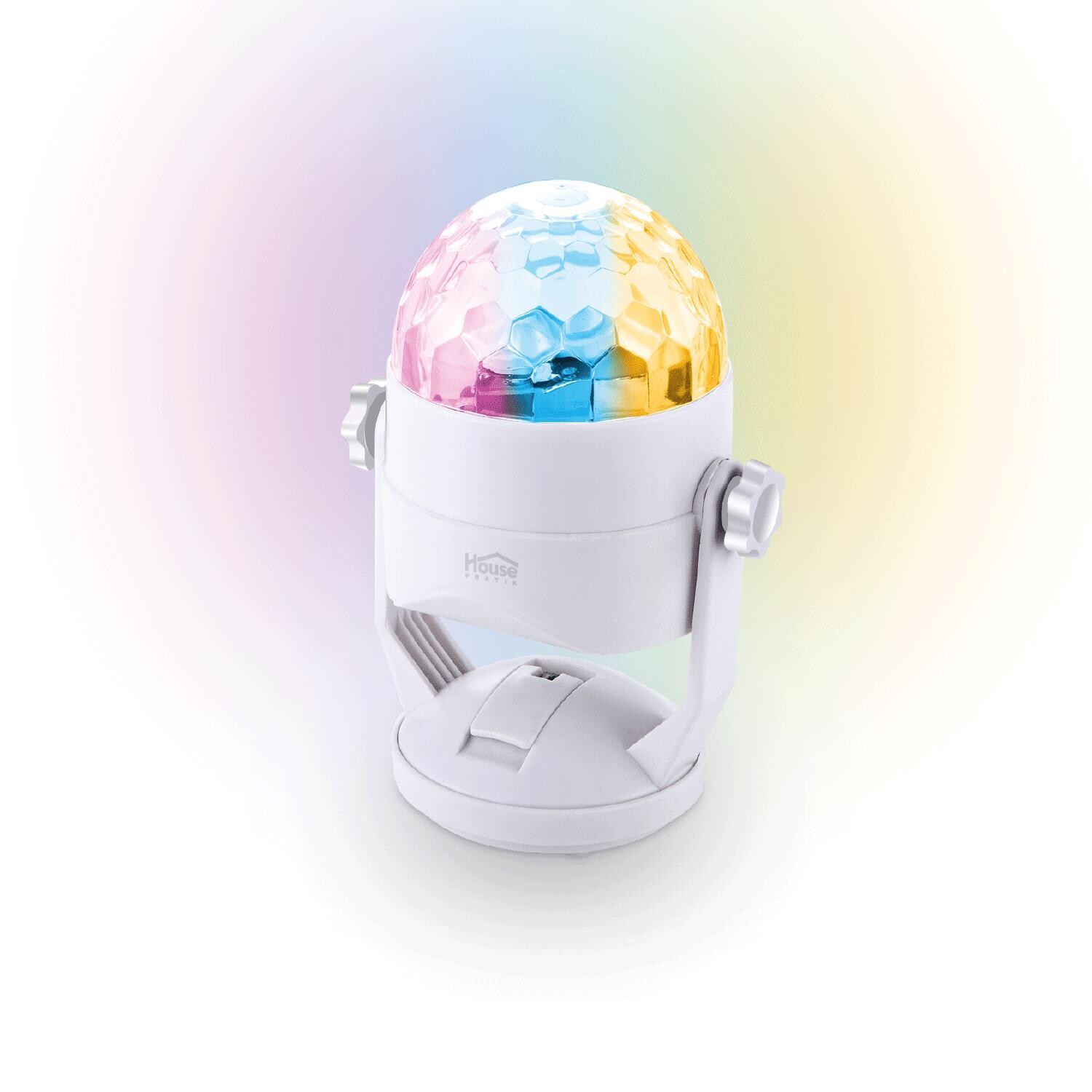 House Pratik HP504 Işıklı Parti Topu Beyaz - House Pratik