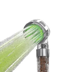 House Pratik HP51 Isıya Duyarlı LED Işıklı Duş Başlığı Gümüş - 3