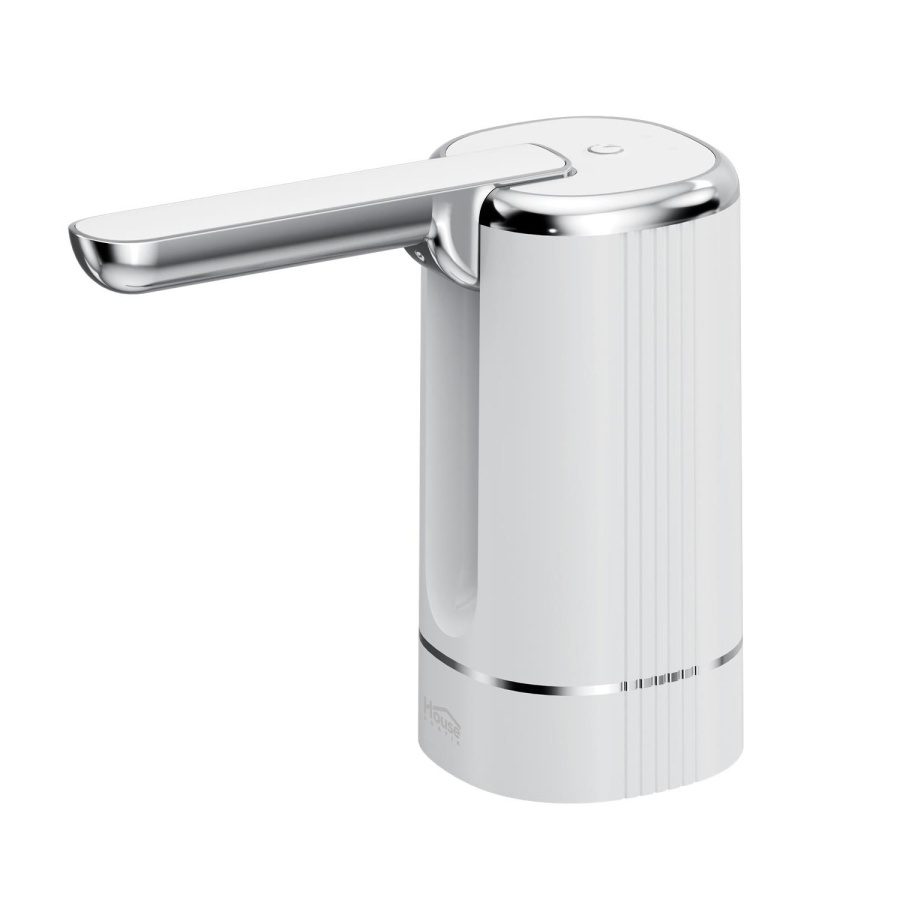 House Pratik HP82 Şarjlı Otomatik Type-C Girişli Damacana Su Pompası Beyaz - 2