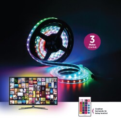 House Pratik HP88 Uzaktan Kumandalı TV Arkası RGB Led Aydınlatma - 3
