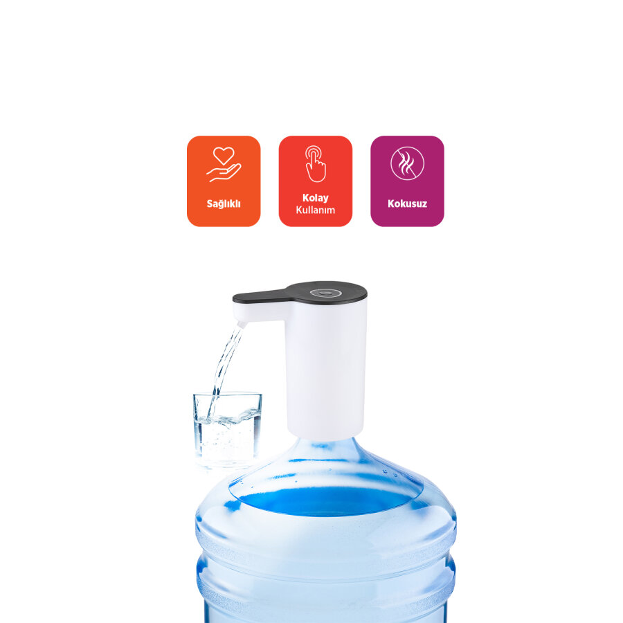 HousePratik HP70 Şarjlı Su Pompası - 6