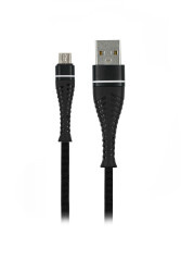 MF Product 0038 2.4A Micro Usb Hızlı Şarj Kablosu 30 cm Siyah - 1