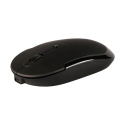 MF Product 0118 Sessiz Şarj Edilebilir Wireless Mouse Siyah - 1