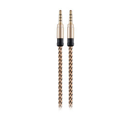 MF Product 0211 Halat Tipi Aux Kablo Altın - 1