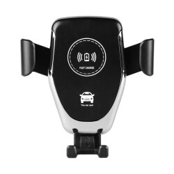 MF Product 0241 Sensörlü Wireless Araç Şarjı Siyah - 1