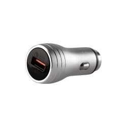 MF Product 0359 Araç Şarjı Tek Usb Qc 3.0 Gümüş - 1
