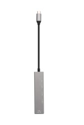 MF Product 0490 Dönüştürücü Hub Type-C 4 in 1 Gümüş - 4