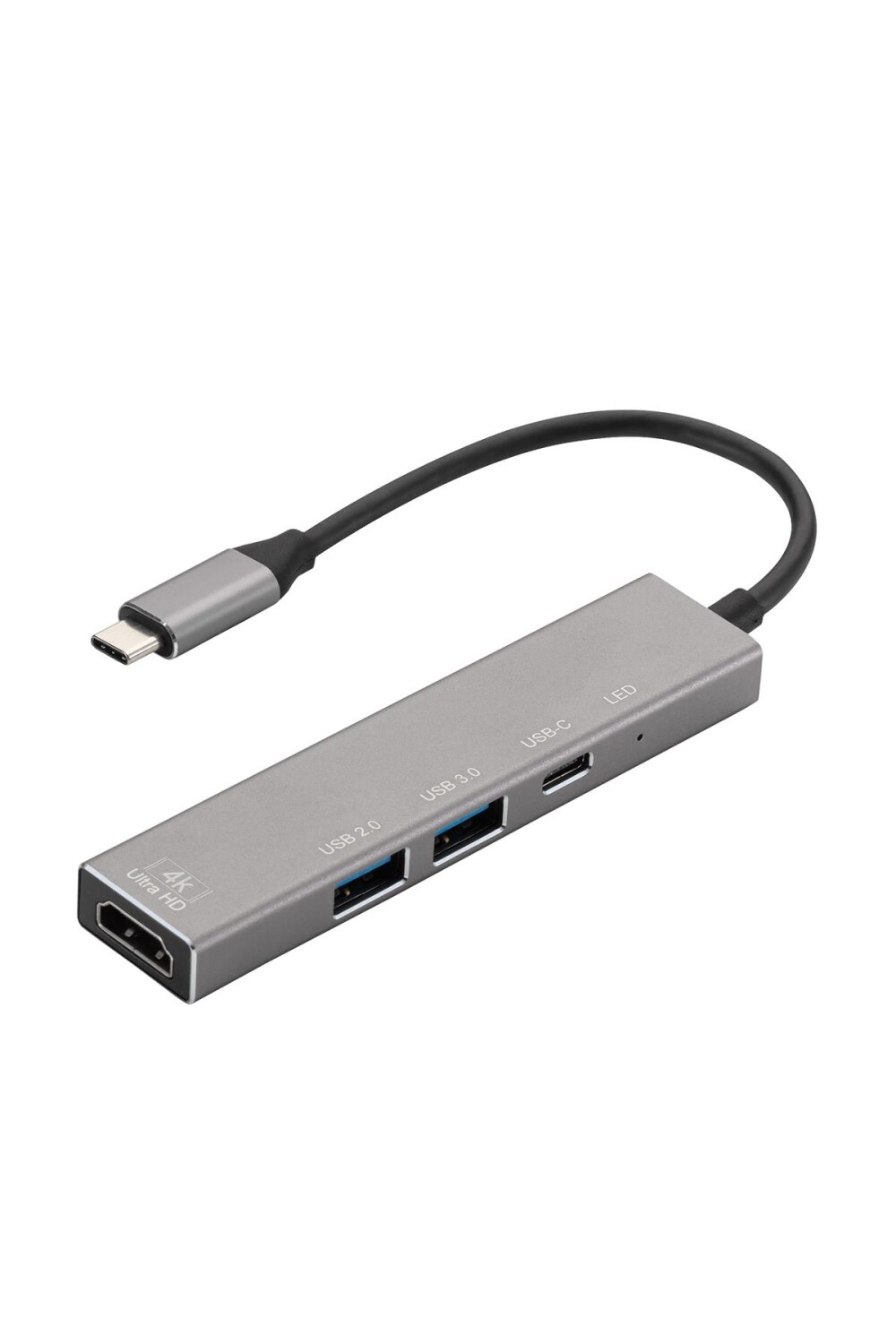 MF Product 0490 Dönüştürücü Hub Type-C 4 in 1 Gümüş - MF Product