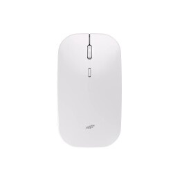 MF Product 0677 Hibrit Bluetooth & Wireless Şarj Edilebilir Kablosuz Mouse - Beyaz - 1