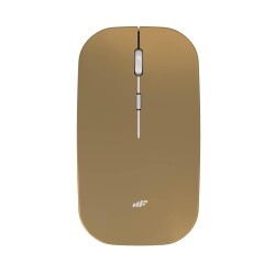MF Product 0678 Hibrit Bluetooth & Wireless Pilli Kablosuz Mouse - Gold - 1