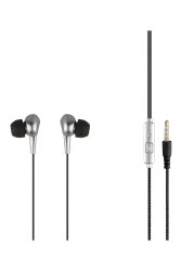 MF Product Acoustic 0093 Mikrofonlu Kablolu Kulak İçi Kulaklık Siyah - 1