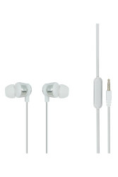 MF Product Acoustic 0096 Mikrofonlu Kablolu Kulakiçi Kulaklık Beyaz - 1