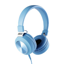 MF Product Acoustic 0102 Mikrofonlu Kablolu Kulaküstü Kulaklık Mavi - 1