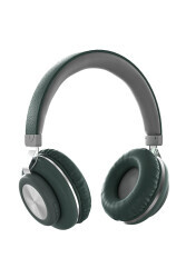 MF Product Acoustic 0125 Mikrofonlu Kulak Üstü Kablosuz Bluetooth Kulaklık Yeşil - 1