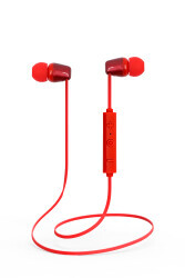 MF Product Acoustic 0133 Mikrofonlu Kulakiçi Kablosuz Bluetooth Kulaklık Kırmızı - 1