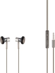 MF Product 0153 Mikrofonlu Kablolu Kulak İçi Kulaklık Gümüş - 1