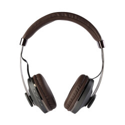 MF Product Acoustic 0233 Kablosuz Kulak Üstü Bluetooth Kulaklık Kahverengi - 1