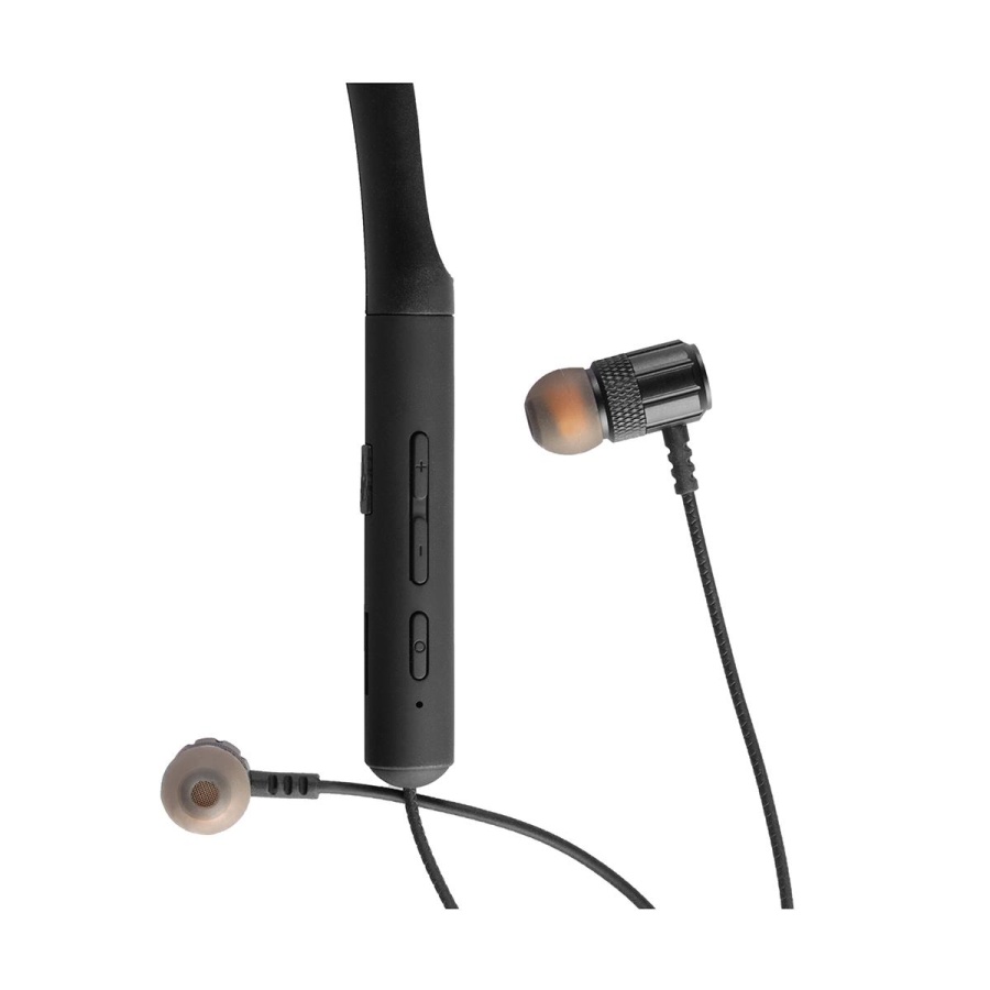 MF Product Acoustic 0237 Boyunluklu Kulak İçi Kablosuz BT Kulaklık Siyah - 4