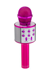 MF Product Acoustic 0255 Karaoke Mikrofon Pembe - 1