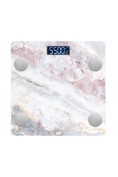MF Product Allure 0532 Vücut Analizli Akıllı Tartı - Marble Venüs - 1