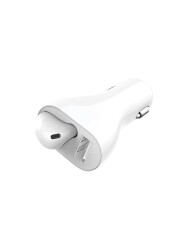MF Product Jettpower 0180 Araç Şarjı & Mono BT Kulaklık Beyaz - 2