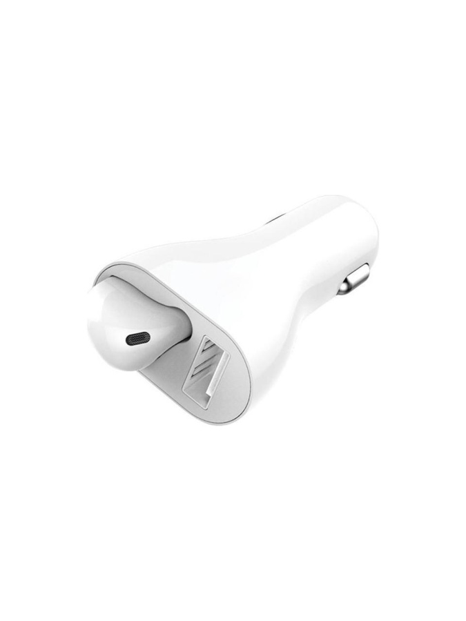 MF Product Jettpower 0180 Araç Şarjı & Mono BT Kulaklık Beyaz - 2