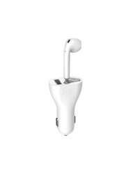 MF Product Jettpower 0180 Araç Şarjı & Mono BT Kulaklık Beyaz - 3