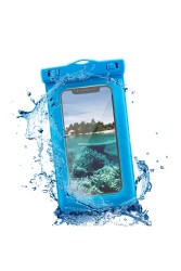 MF Product Jettpower 0245 Su Geçirmez Telefon Kılıfı Mavi - MF Product