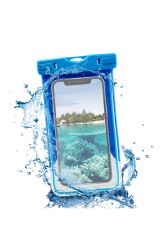 MF Product Jettpower 0247 Su Geçirmez Telefon Kılıfı Mavi - MF Product