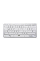 MF Product Shift 0263 Smart TV Uyumlu Bluetooth Slim Klavye Beyaz - 1