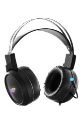 MF Product Strike 0516 Kablolu Kulak Üstü Oyuncu Kulaklığı 7.1 USB Siyah - 1