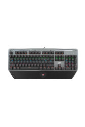 MF Product Strike 0562 Blue Switch Kablolu RGB Gaming Gerçek Mekanik Klavye Gri - 1