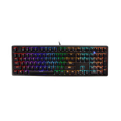 MF Product Strike 0566 Kablolu Rgb Gaming Gerçek Mekanik Klavye - 1