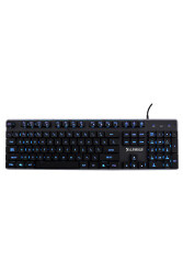 MF Product Strike 0630 Kablolu Mekanik Hisli Sessiz Gaming Klavye Siyah - 1