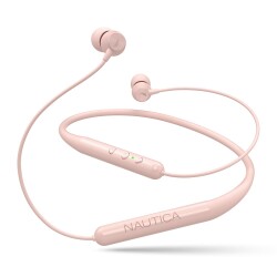 Nautica B310 Neckband Bluetooth Stereo Earphones Pink - 1