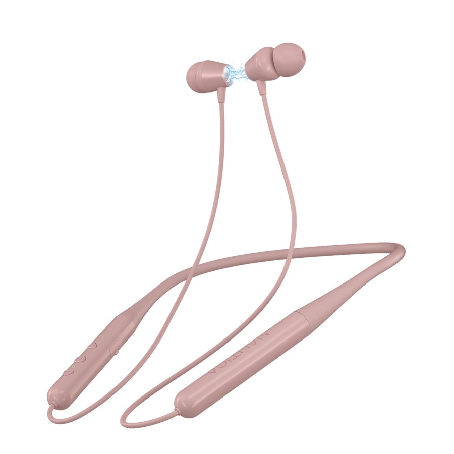 Nautica B310 Neckband Bluetooth Stereo Earphones Pink - 3