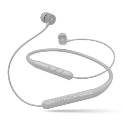 Nautica B310 Neckband Bluetooth Stereo Earphones Grey 