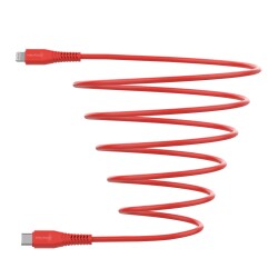 Nautica C100 USB-C to Lightning 120 cm Şarj Kablosu Kırmızı - 2