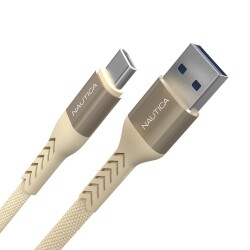 Nautica C20 USB-C to USB-A Cable (7ft) Pink - Nautica