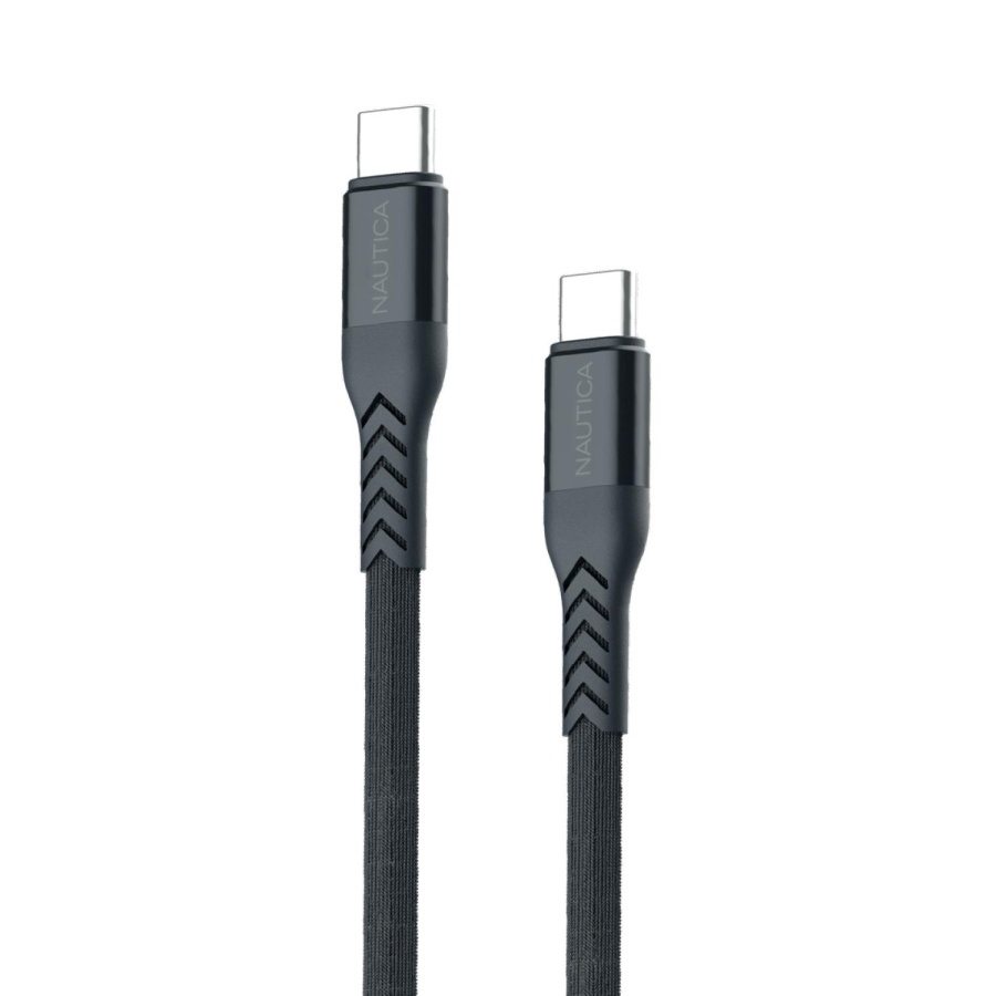 Nautica C400 Type-C to Type-C 65W Hızlı Şarj ve Data Kablosu 1.2 Metre Gri - 1