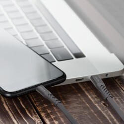 Nautica C400 Type-C to Type-C 65W Hızlı Şarj ve Data Kablosu 1.2 Metre Gri - 3