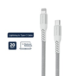 Nautica C420 Type-C to Lightning 20W Hızlı Şarj ve Data Kablosu 1.2 Metre Beyaz - 2