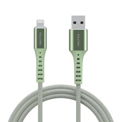 Nautica C65 Lightning to USB-A 120 cm Şarj Kablosu Yeşil - Nautica