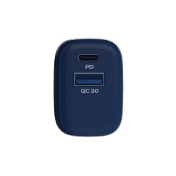 Nautica CH80 20W PD 18W QC Duvar Şarjı Navy - 2