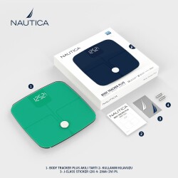 Nautica Classic Collection Body Tracker Plus Akıllı Tartı Yeşil - 6