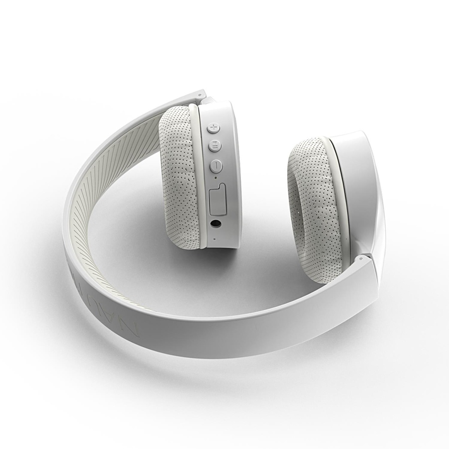 Nautica H120 Stereo Kablosuz Bluetooth Mikrofonlu Kulaküstü Kulaklık Beyaz - 2