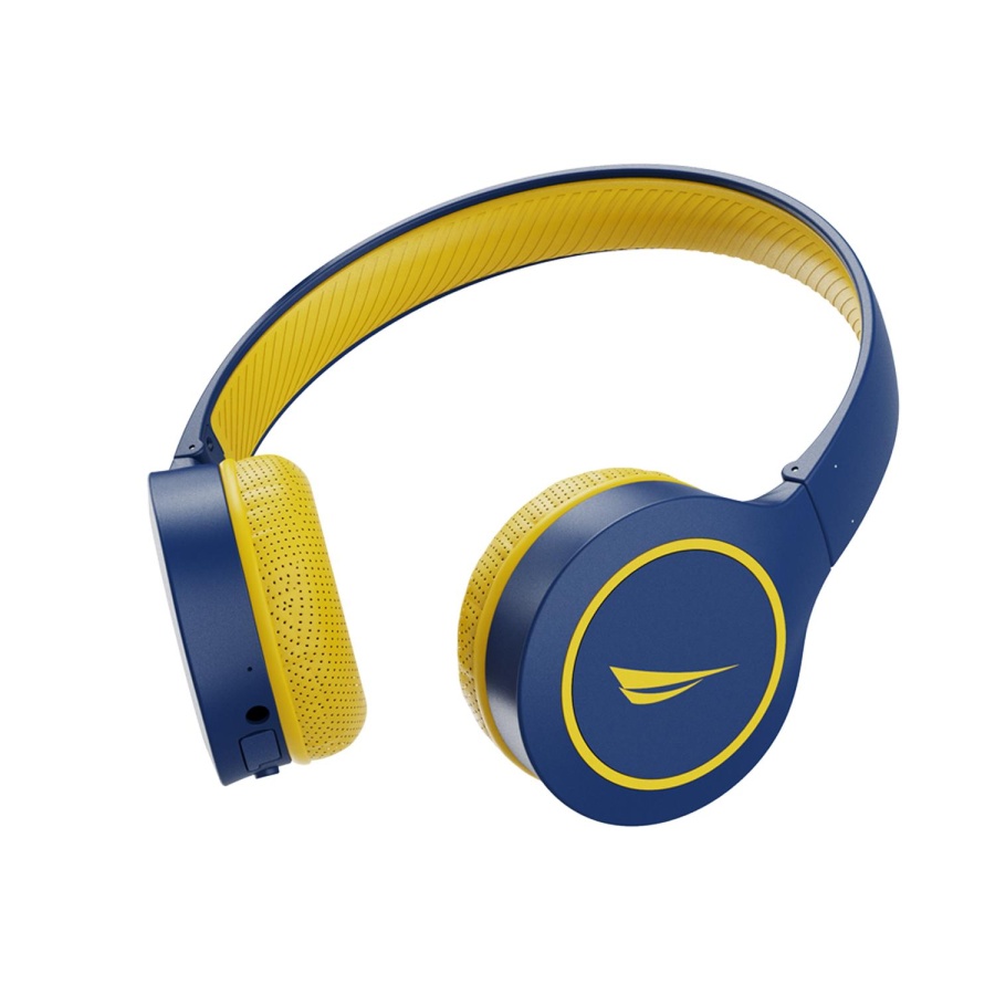 Nautica H120 Stereo Kablosuz Bluetooth Mikrofonlu Kulaküstü Kulaklık Navy Sarı - 4